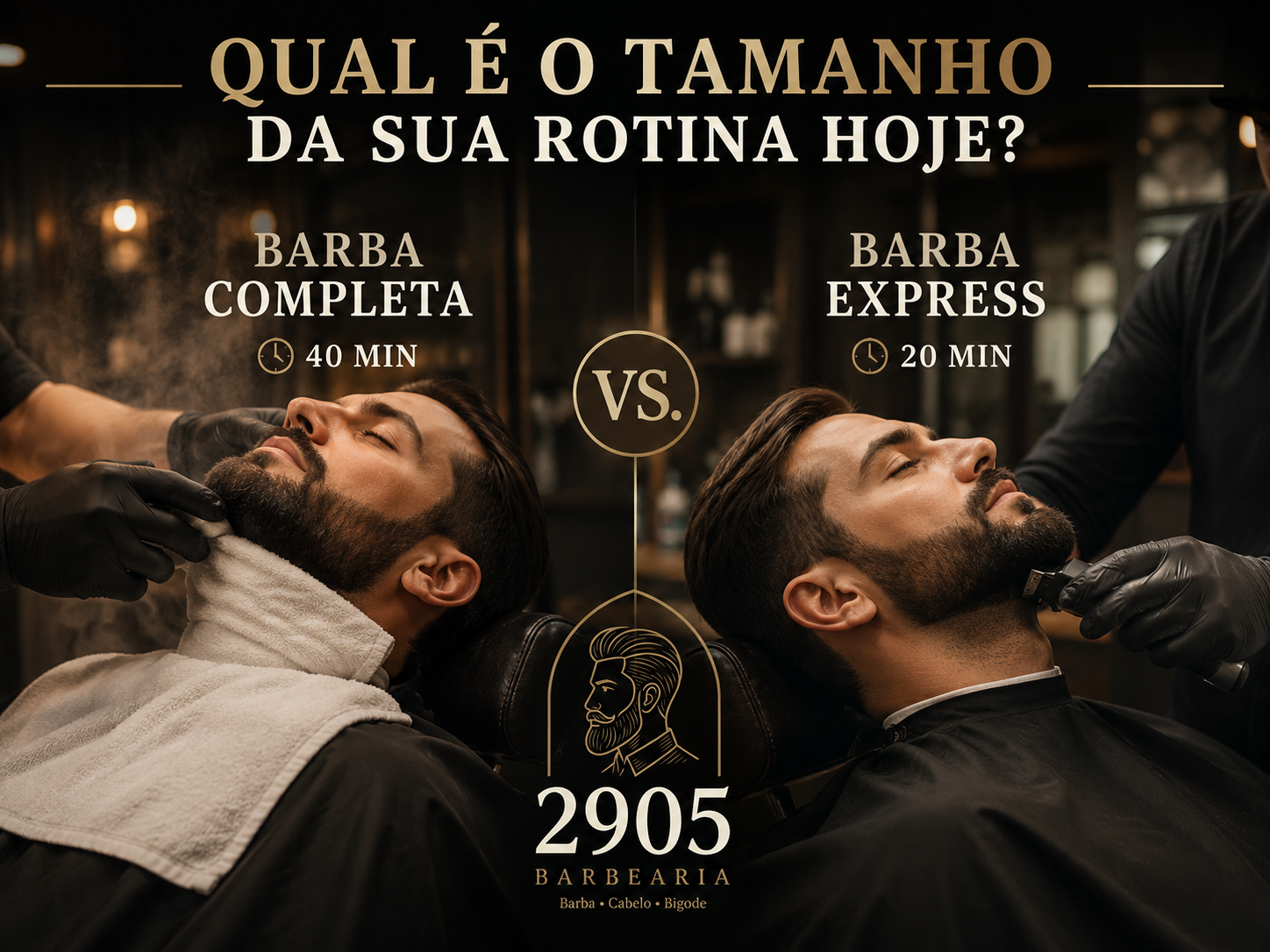 Barbearia Teófilo Otoni | Barba Completa x Simples