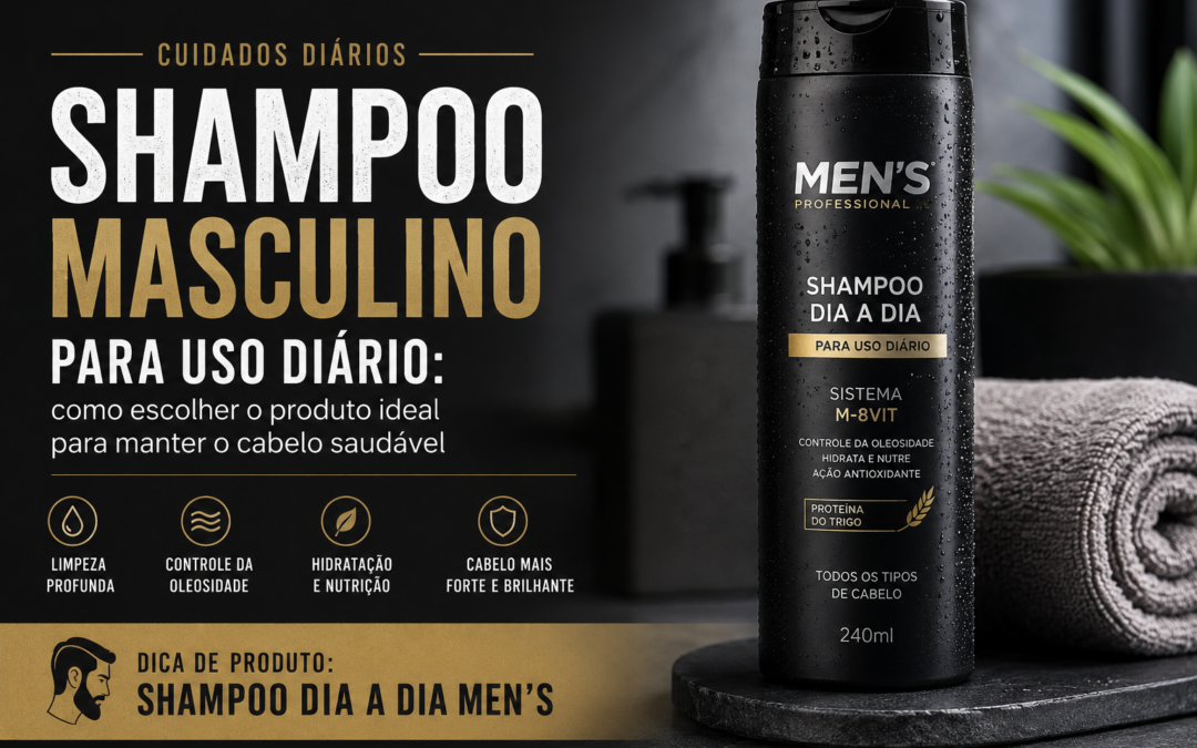 Beleza Masculina Shampoo